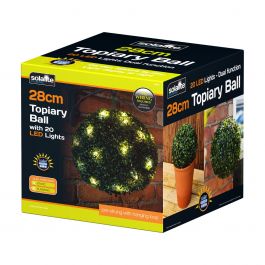 hanging topiary balls with battery lights