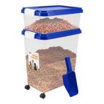Blue - Pet Food Storage Bin