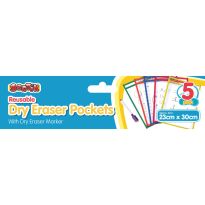 Dry Eraser Pockets With Marker