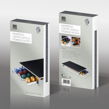 40 Nespresso Capsule Drawer