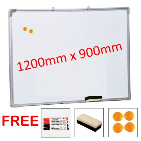 openbaar Fractie lunch Magnetic Whiteboard - 90 X 120 Cm