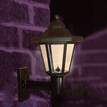 victorian solar wall light